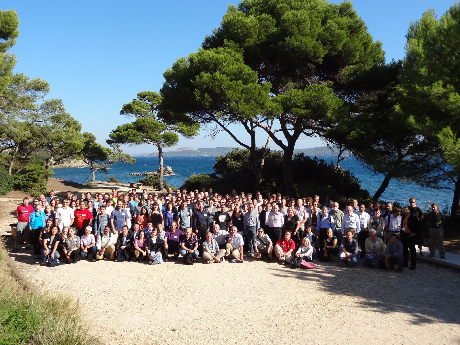 Attendees at the IPICS 2012 Open Science Meeting on the Giens Peninsula, southern France