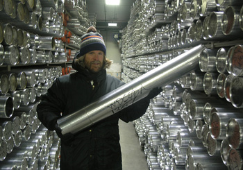 The U.S. National Ice Core Laboratory (NICL) houses approximately 17,000 meters of ice cores recovered from Greenland and Antarctica that are available for study