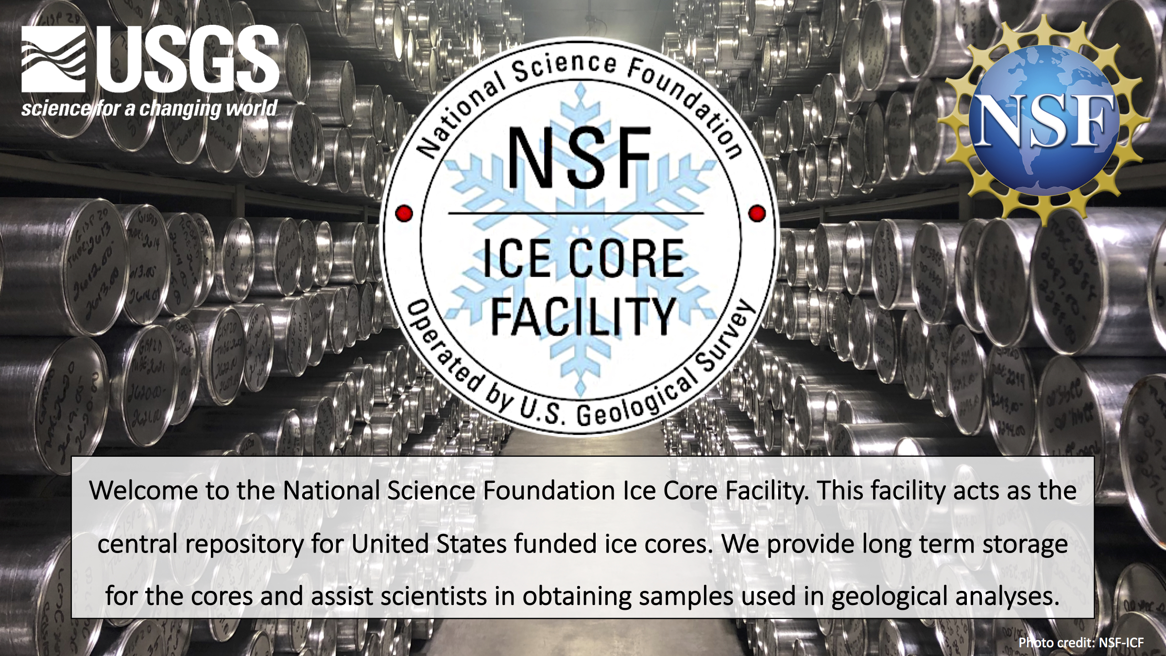 cover of NSF-ICF Tour Presentation